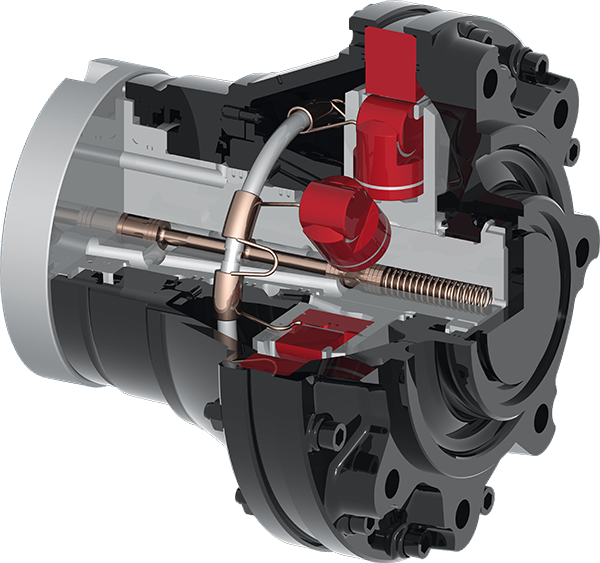 hydraulic motor working
